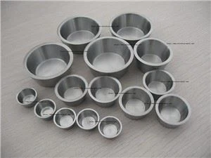 Crogiolo di tungsteno di alta qualità e ad alta densità